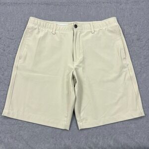 Under Armour Shorts Men's 36 Beige Lightweight Performance UA‎ Golf 10" Chino